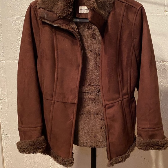 Hilary Radley Brown suede women’s jacket - Picture 4 of 4